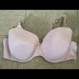 Victoria Secret 38C pink in color. Full coverage